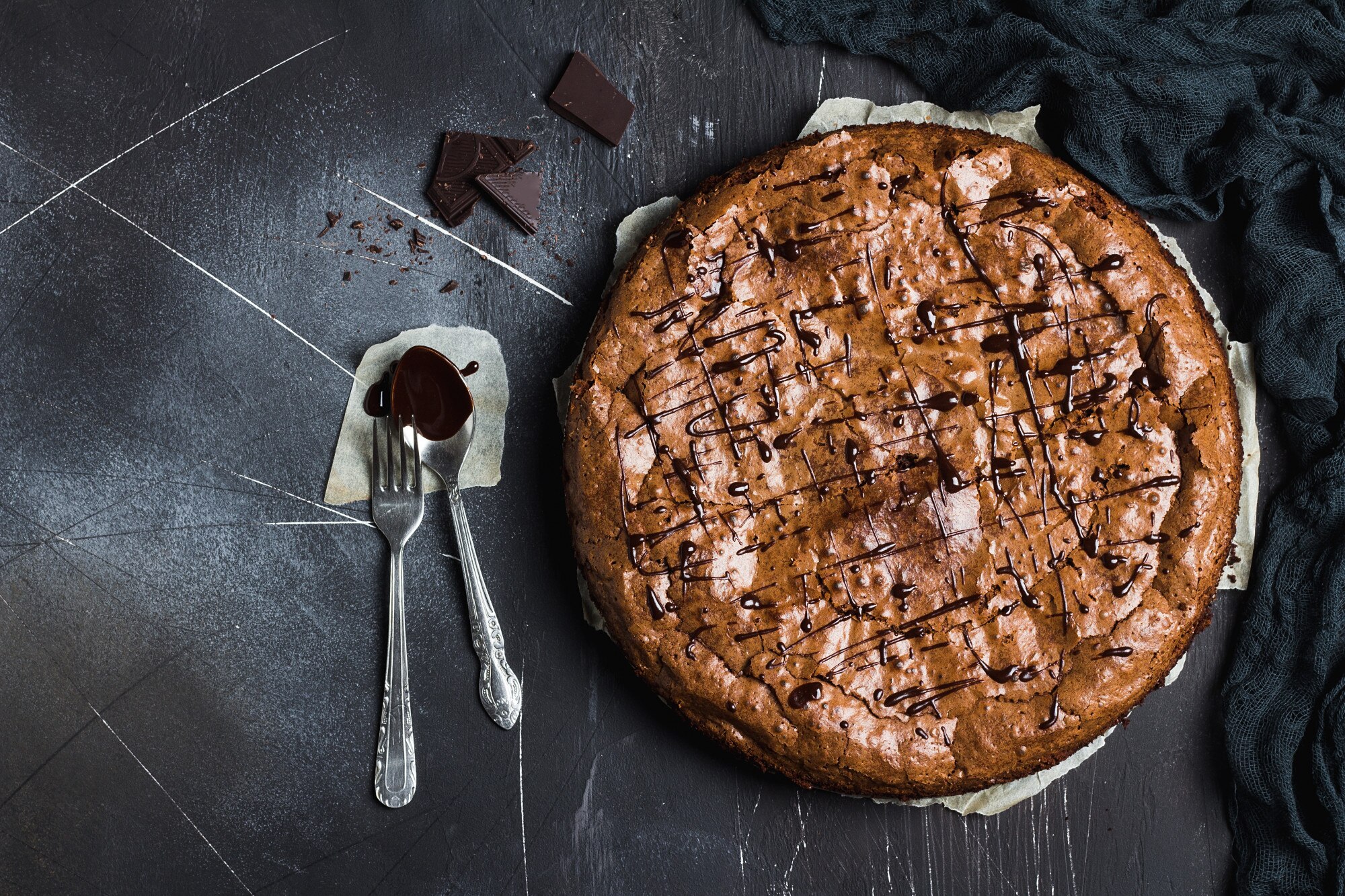brownies pizza